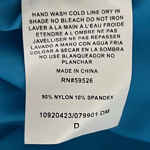 Lucky Brand Beach Wave Halter Top, D Cup - Picture 10 of 12